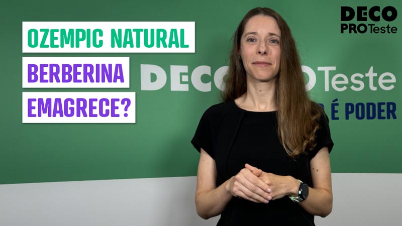 Susana Santos a falar sobre Berberina